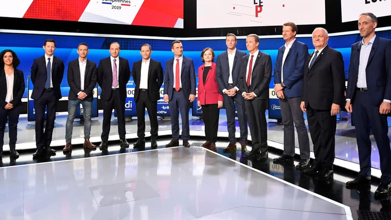Les 12 candidats invités ce jeudi soir par France TV - Image d'illustration