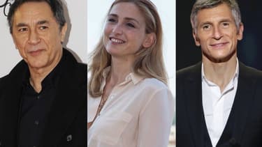 Richard Berry, Julie Gayet et Nagui