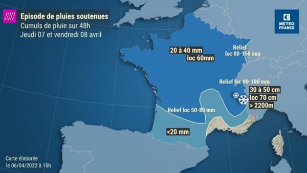 Des épisodes de pluies sont attendus ce jeudi et ce vendredi avec la tempête Diego Des épisodes de pluies sont attendus ce jeudi et ce vendredi avec la tempête Diego