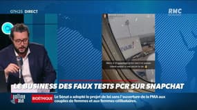 #Magnien, la chronique des réseaux sociaux : Le business des faux tests PCR sur Snapchat - 04/02
