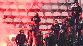 Incidents Paris FC - OL : des Ultras du PSG - et habitués du Parc des Princes - bien présents à Charléty !  