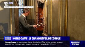 Notre-Dame: Olivier Latry, organiste, va réveiller les quelques 8.000 tuyaux de l'orgue lors de la réouverture de la cathédrale ce samedi 