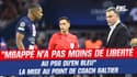 PSG : "Mbappé n'a pas moins de liberté à Paris qu'avec les Bleus" la mise au point de Galtier