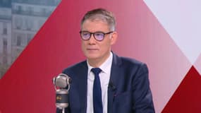 Olivier Faure sur BFMTV-RMC le 18 mars 2025.