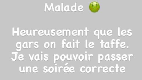 La story Instagram de Diallo