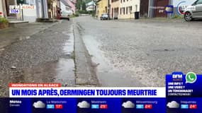 Inondations dans le Bas-Rhin: un mois après, la commune d'Œrmingen toujours meurtrie