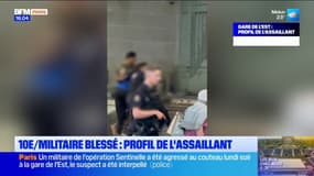 Attaque au couteau à la gare de l'Est: garde à vue levée pour l'assaillant faute de discernement
