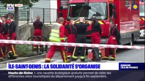 Incendie de L'Ile-Saint-Denis: un point de collecte mis en place par le Secours populaire
