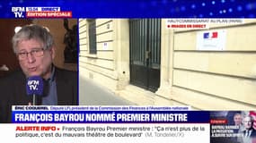 François Bayrou Premier ministre: "Nous allons le censurer, on va jouer notre rôle d'opposants", affirme Éric Coquerel (LFI)