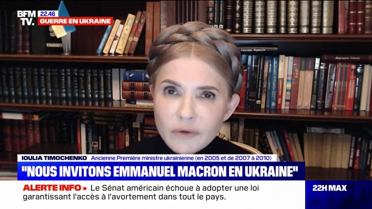 Ioulia Timochenko assure que l'Ukraine chassera les Russes "par la ...