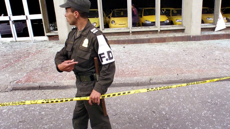Un policier colombien en 2002 (image d'illustration)