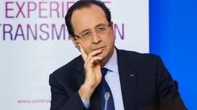 François Hollande s'est félicité de la baisse du chômage au mois d'octobre.