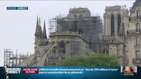 Après l'incendie, la sécurisation de la cathédrale Notre-Dame doit être finalisée avant de dresser un plan d'action