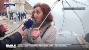 Obsèques d'Émile: l'émotion prégnante sur le parvis de la basilique