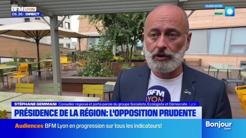 Présidence de la région: l'opposition prudente (1/1)