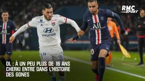 OL : À un peu plus de 16 ans, Cherki entre dans l'histoire du club