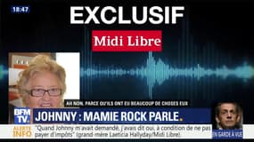 Héritage de Johnny Hallyday: Mamie Rock sort du silence