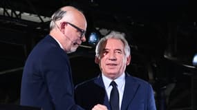 Édouard Philippe et François Bayrou le 25 mars 2023