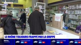 Le Rhône toujours frappé par la grippe