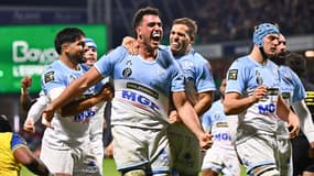 Lucas Paulos, deuxième ligne de l'Aviron Bayonnais, 18e journée de Top 14, 2 mars 2025