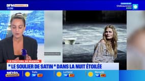 Festival d'Avignon. "Le Soulier de Satin " dans la nuit étoilée au Palais des Papes