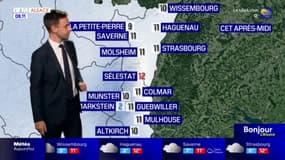 Météo Alsace: un mardi nuageux avec de la pluie, il fera 11°C à Strasbourg et 12°C à Colmar 