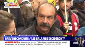 Philippe Martinez (CGT): "Les salariés décideront s'il faut reconduire la grève ou non"