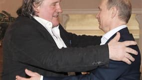 Gérard Depardieu, qui a récemment obtenu la nationalité russe grâce au président Vladimir Poutine, a une nouvelle fois apporté son soutien à l'ancien espion du KGB et affirmé que ses opposants n'offraient pas d'alternative crédible. /Photo prise le 5 janv