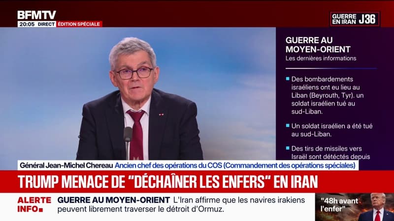 "Enfer" en Iran: "Tout est possible avec Donald Trump", déclare Jean-Michel Chereau, ancien chef des opérations du COS