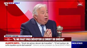 "Mayotte est dans une situation épouvantable", affirme Gérard Larcher 