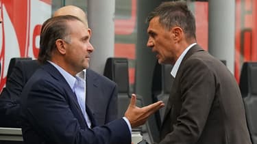 Gerry Cardinale et Paolo Maldini en septembre 2022