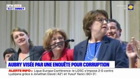 Lille: Martine Aubry visée par une enquête pour "corruption" et "prise illégale d'intérêts"
