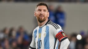 Lionel Messi avec l'Argentine en septembre 2023