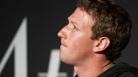Mark Zuckerberg, le PDG de Facebook. 