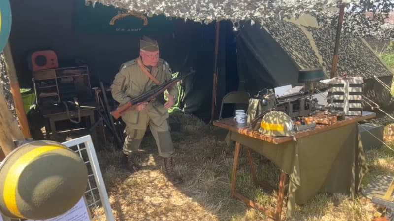 Attiches: un camp allié de la Seconde guerre mondiale reconstitué thumbnail