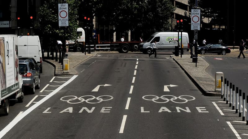 JO de Paris 2024: une voie réservée aux personnes accréditées sur 185 km de route du réseau francilien