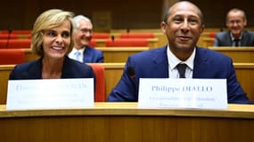 Philippe Diallo et Florence Hardouin