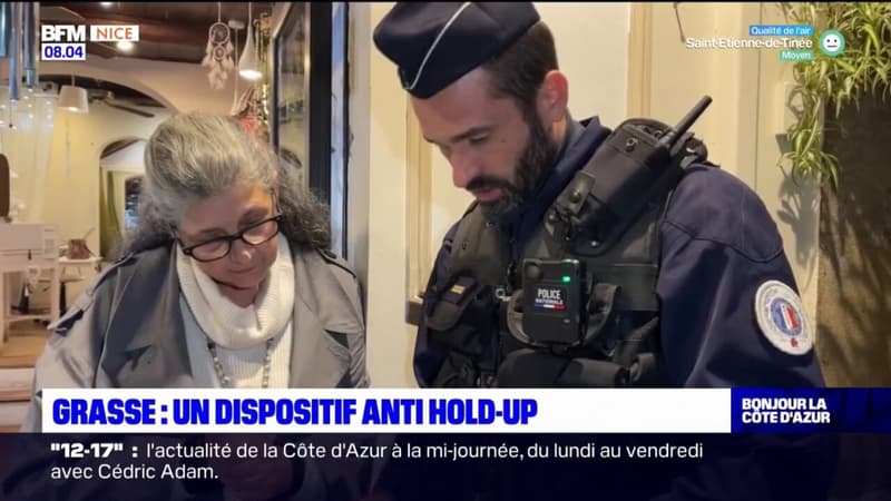 Grasse: opération de prévention contre les vols à main armée