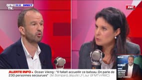 Manuel Bompard: "Il est normal que l'on travaille collectivement aux conditions du retour d'Adrien Quatennens à l'Assemblée nationale"