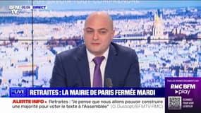 "L'heure est grave": le maire de Bonneuil-sur-Marne justifie sa décision de fermer sa mairie le 31 janvier contre la réforme des retraites