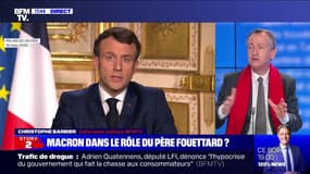 Story 3 : Emmanuel Macron dans le rôle du père fouettard ? - 13/10