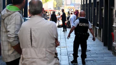 L'agresseur a été interpellé.