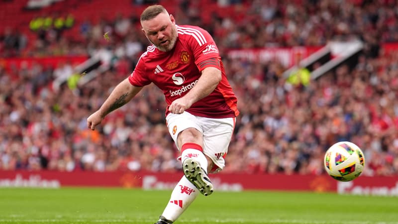 Manchester United: le coup franc sublime de Wayne Rooney pour son retour à Old Trafford