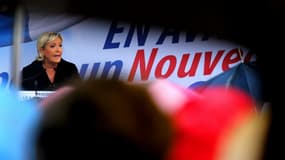 Marine Le Pen le 9 sptembre 2017 à Brachay.