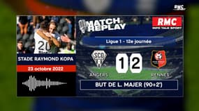 Angers 1-2 Rennes : Majer arrache la victoire pour les Bretons (avec les commentaires RMC)