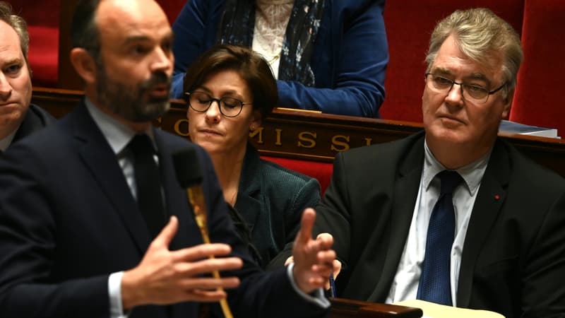 Edouard Philippe et Jean-Paul Delevoye. 