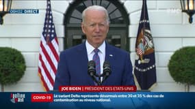 Covid-19: Joe Biden appelle les Américains à se faire vacciner