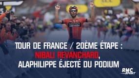 Tour de France / 20e étape : Nibali revanchard, Alaphilippe éjecté du podium