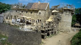 Le château de Guédelon (Yonne) en 2020