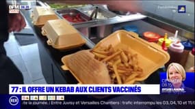 Champagne-sur-Seine: un restaurateur offre un kebab à ses clients vaccinés